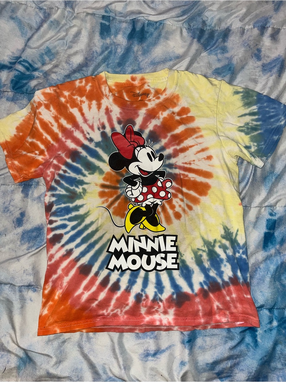 Disney Minnie Mouse Tie-Dye T-Shirt